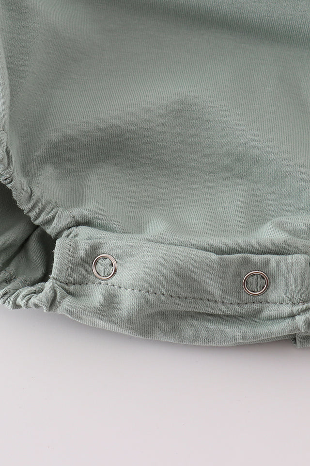 Pumpkin Embroidered Bubble