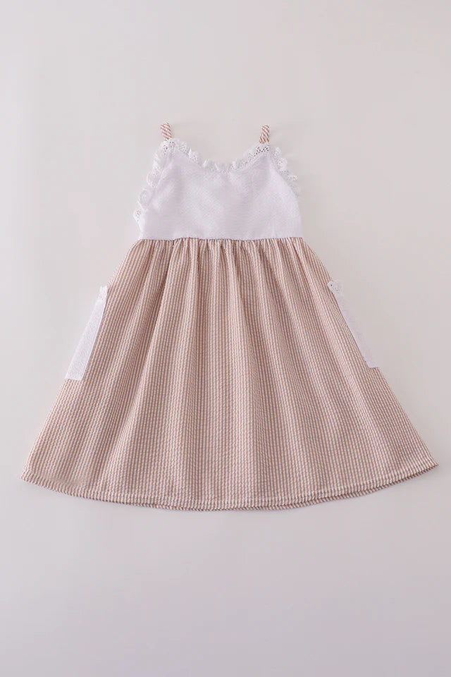 Coastal Seersucker Dress
