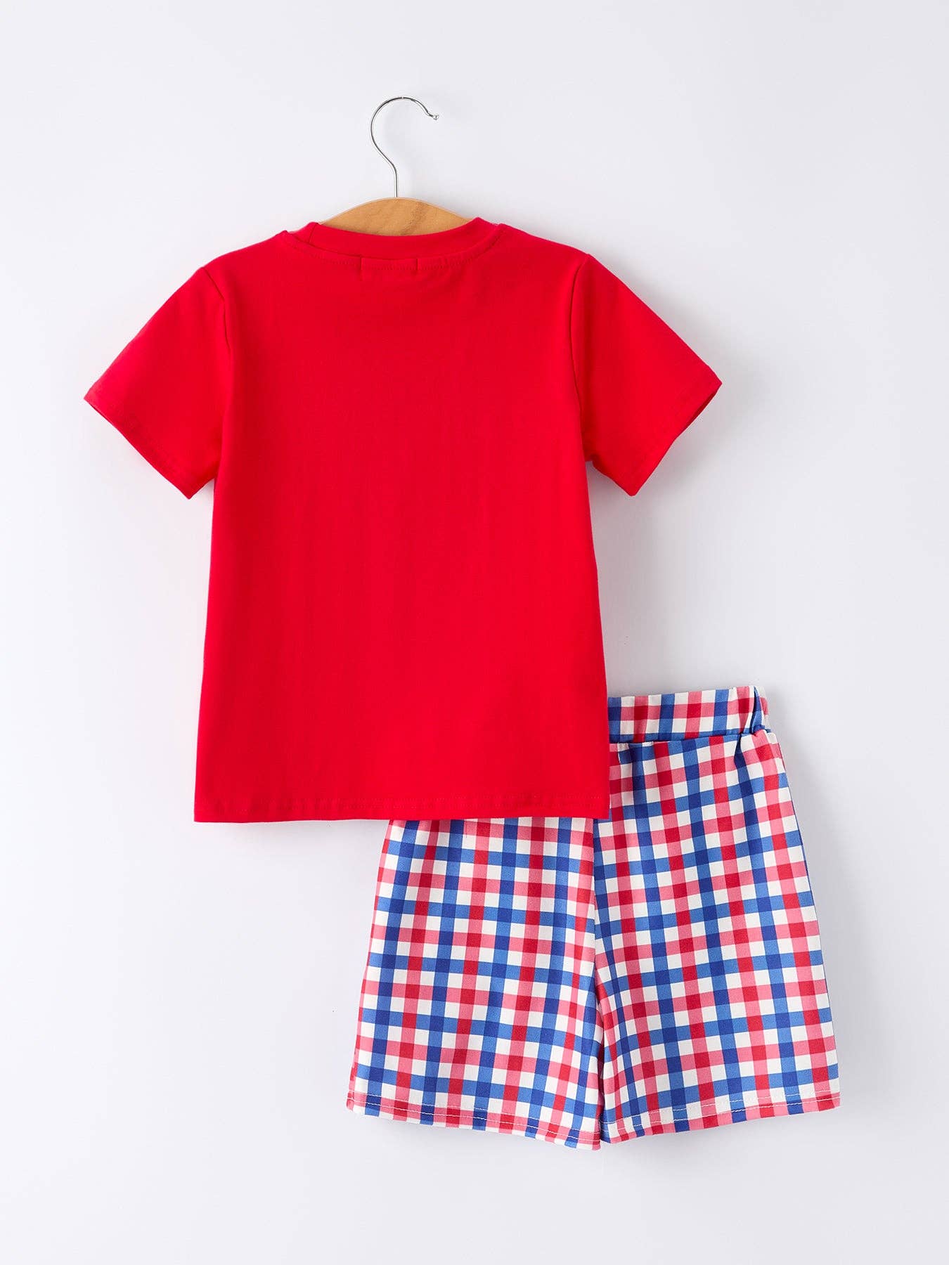 4th of July Plaid Flag Set