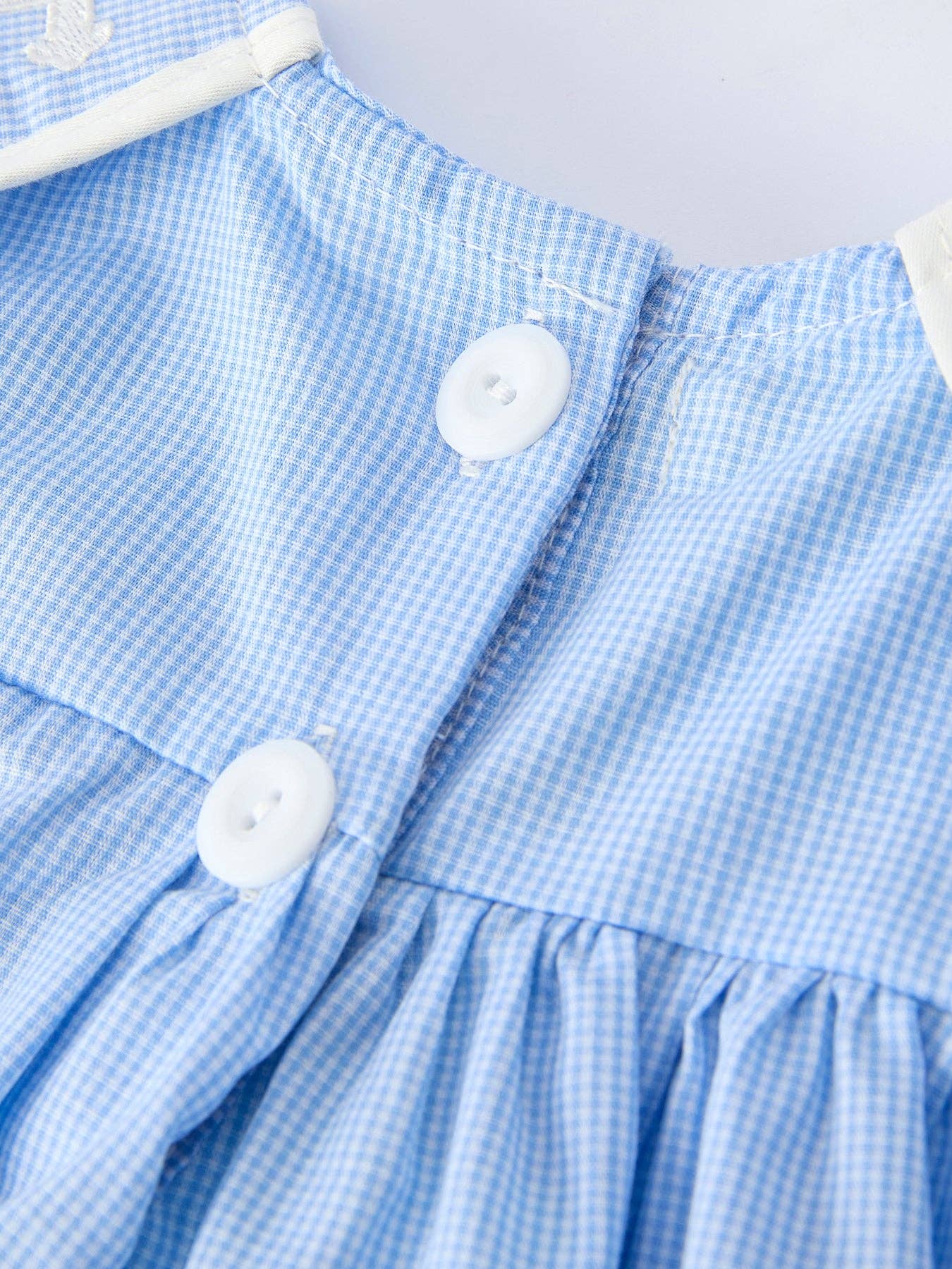 Timeless Blue Cross Bloomer Set