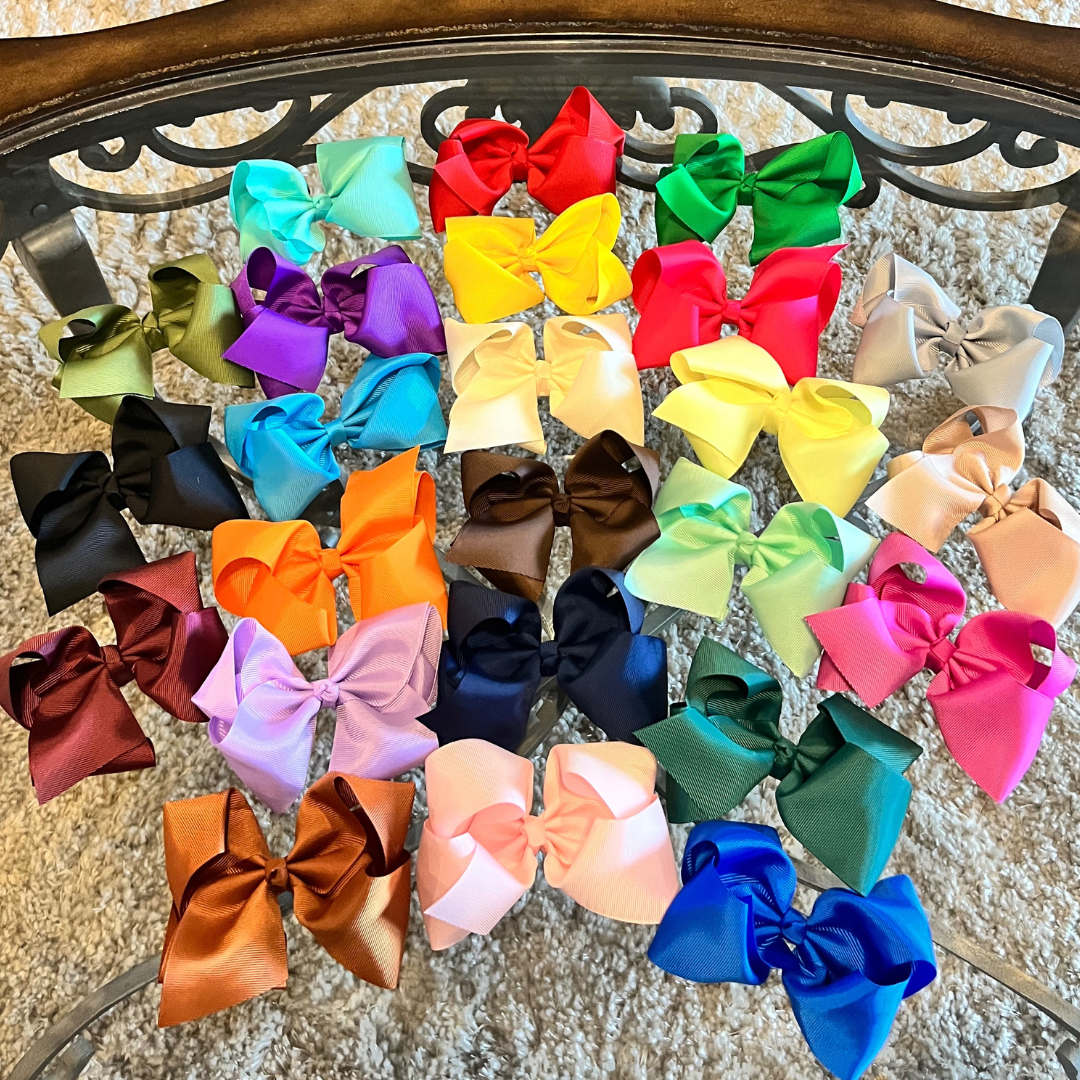 Classic Bow 4.5" - Purple