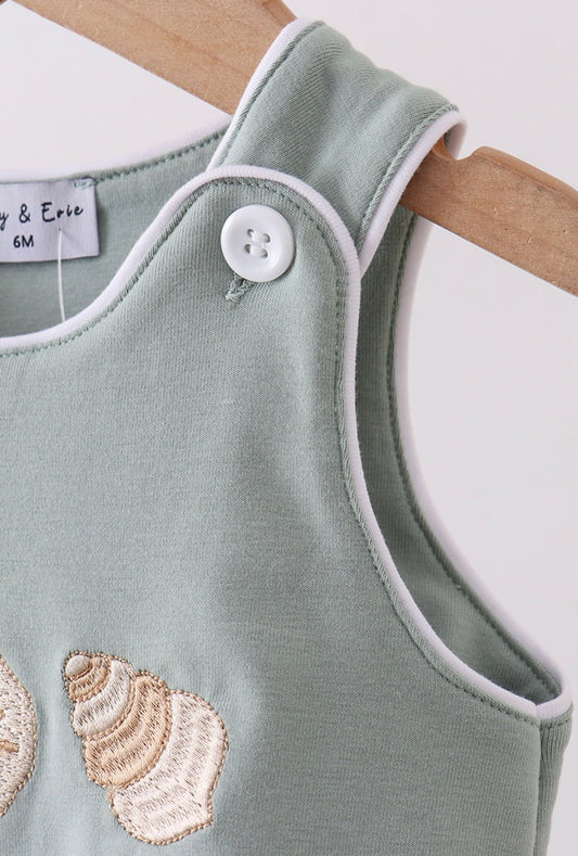 Sage Sand Dollar Romper