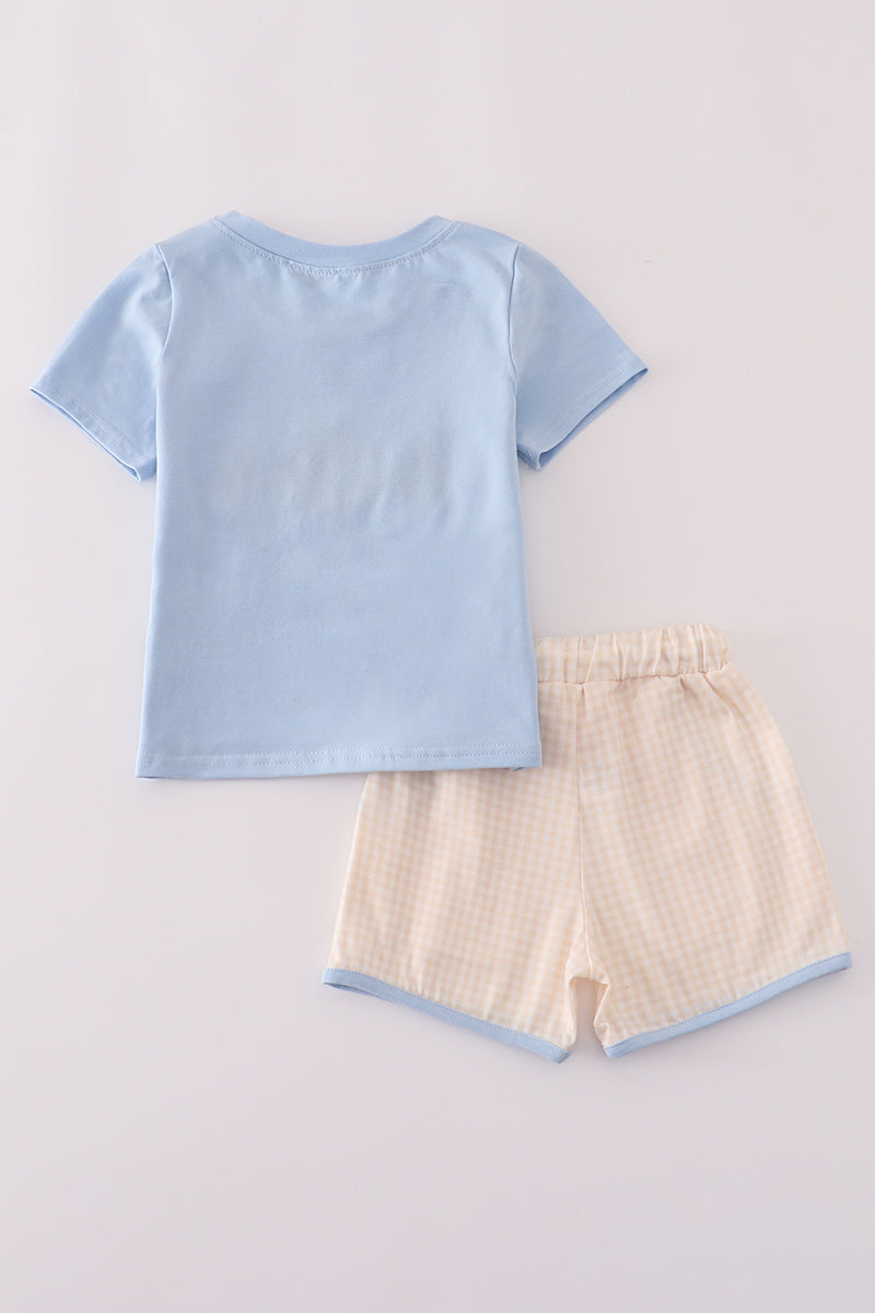 Harvest Knot Shorts Set