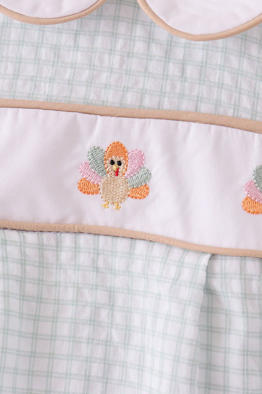 Harvest Gingham Brother Bubble