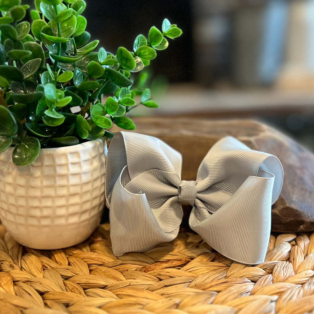 Classic Bow 4.5" - Silver