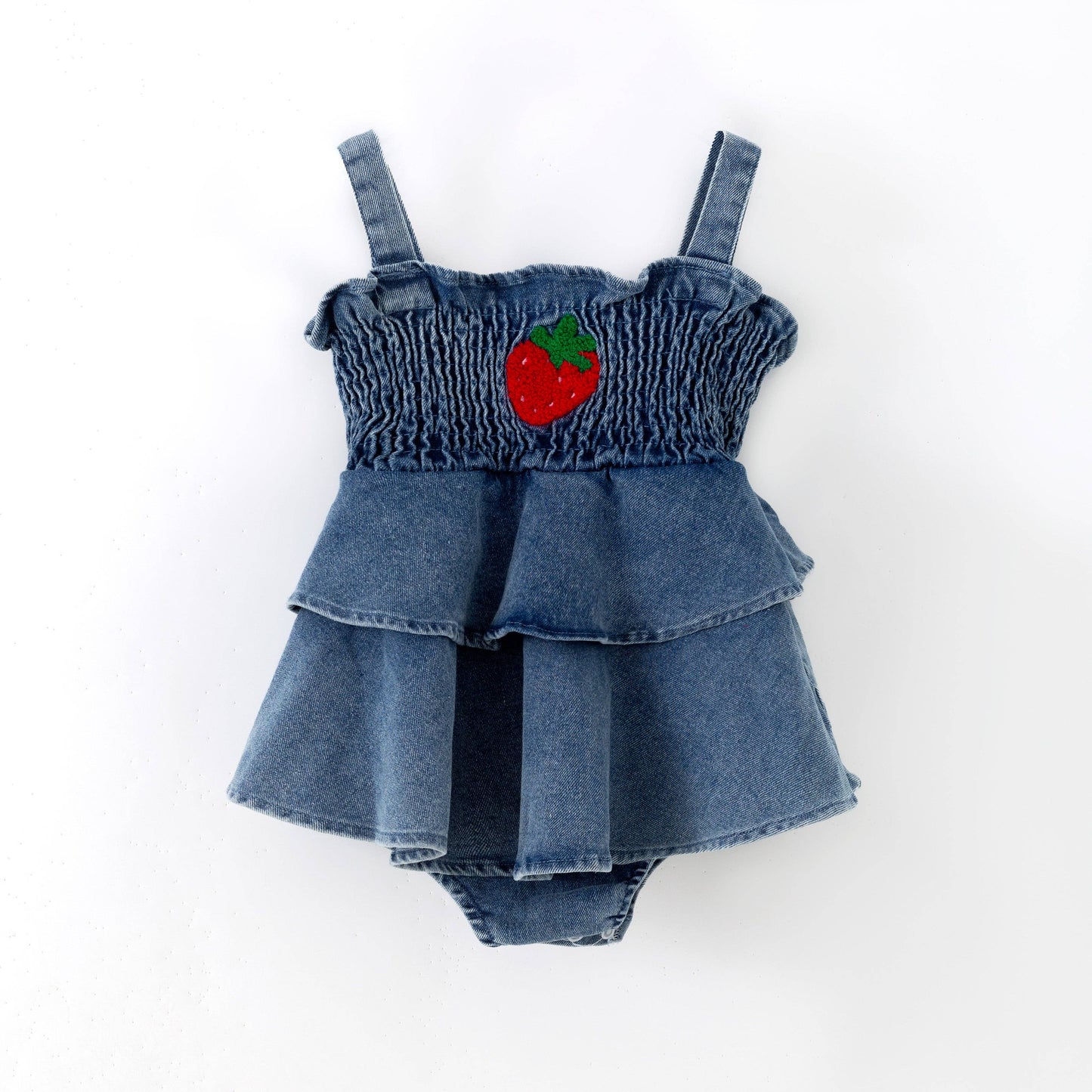 Strawberry Dreams Denim Bubble