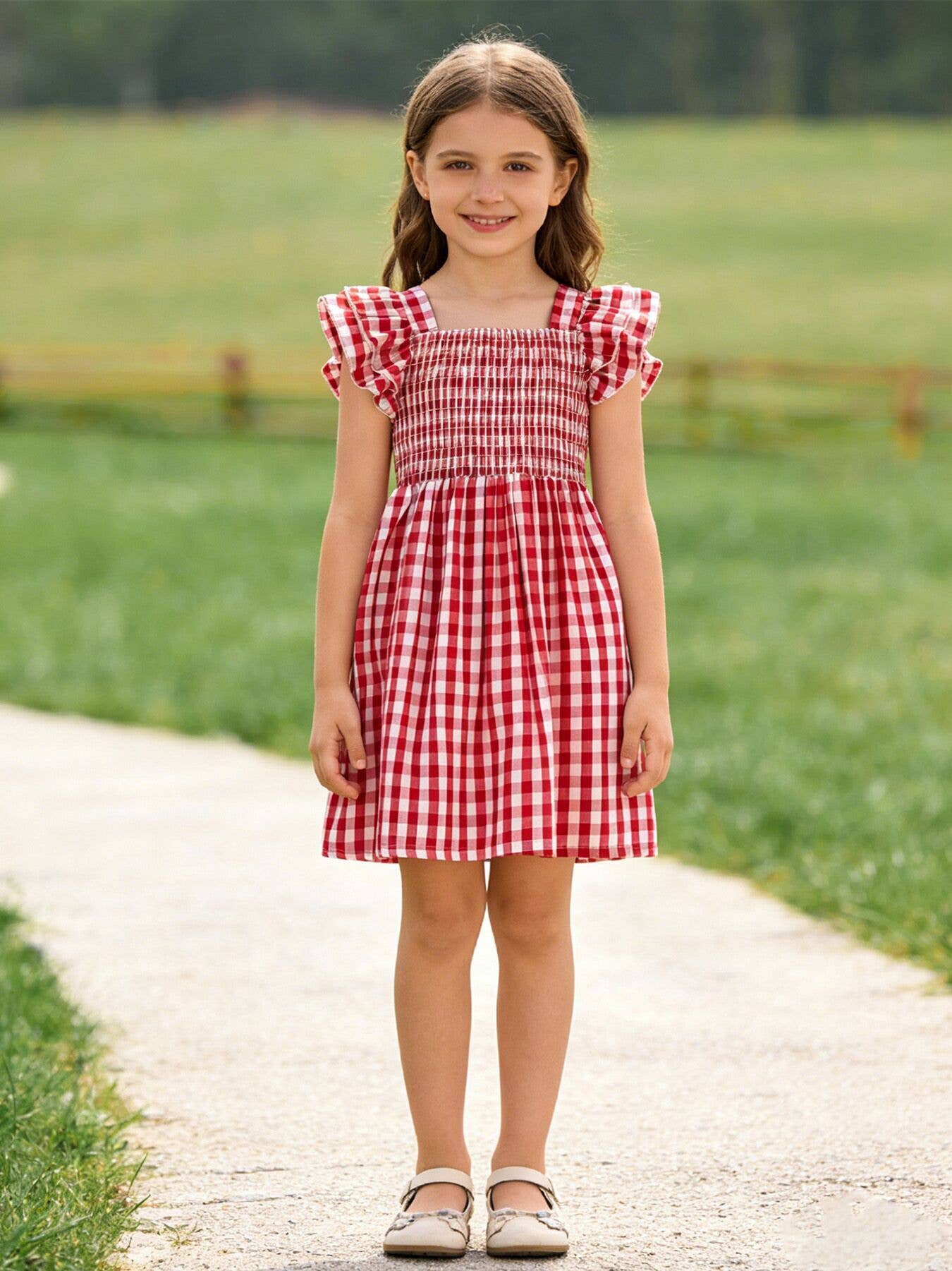 Gingham Girlie Dress
