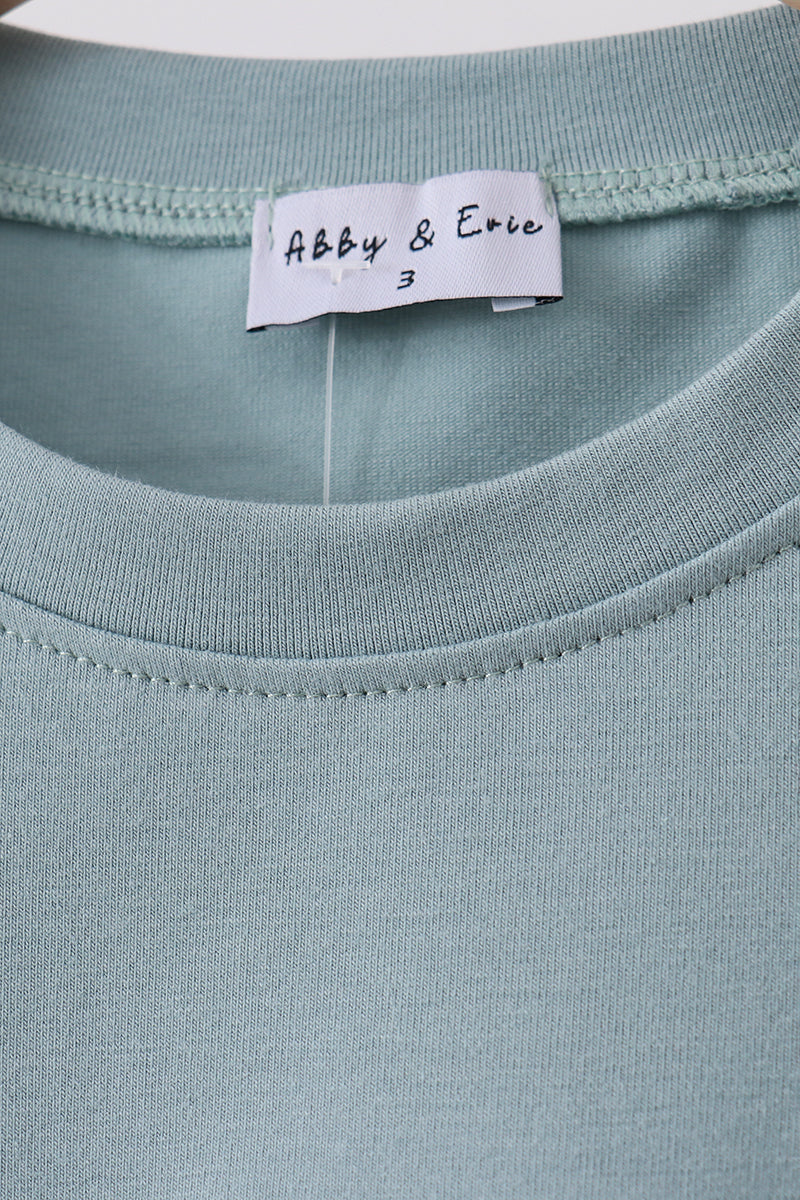 Teal Bunny Tee
