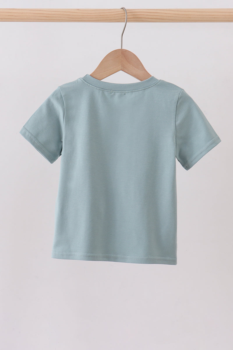 Teal Bunny Tee