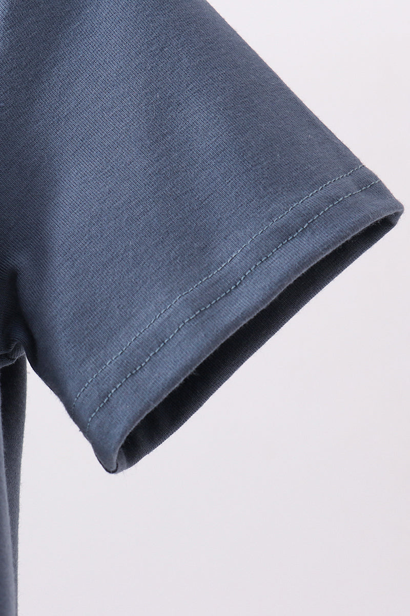 Blue Football Shorts Set