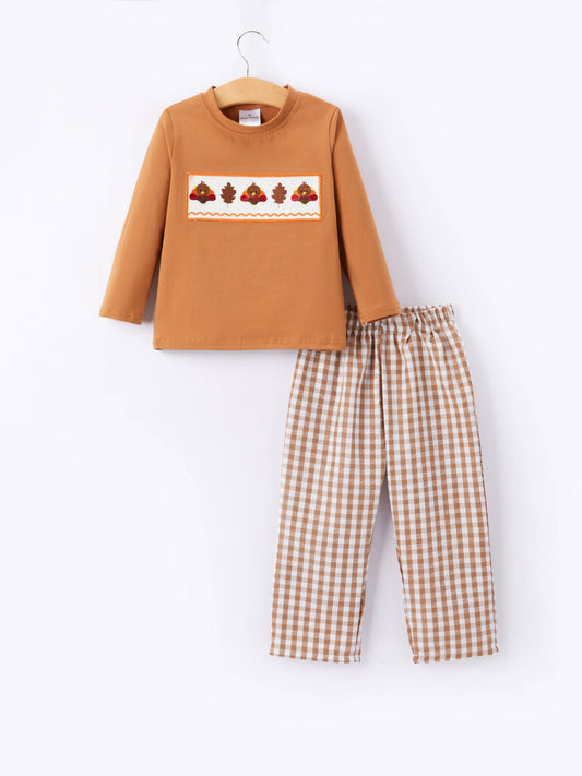 Autumn Turkey Pants Set