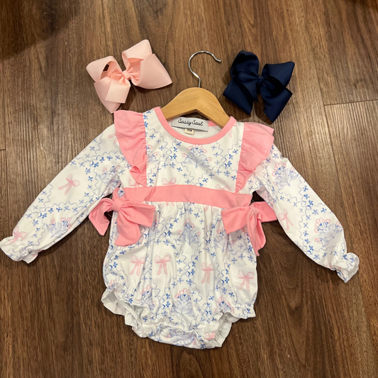 Watercolor Bow Bubble