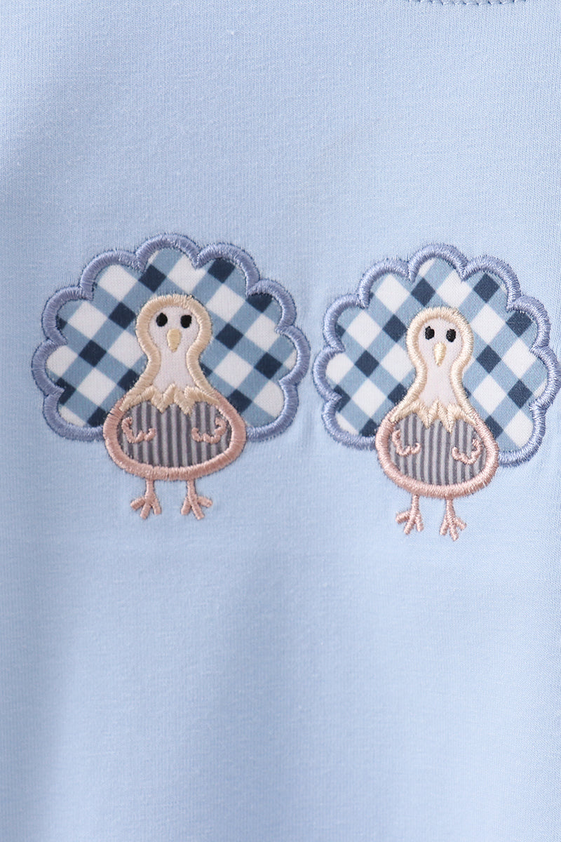 Blue Turkey Tee