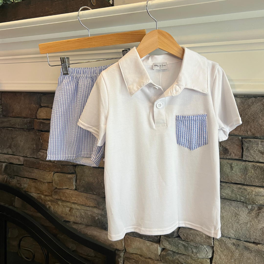 Bayside Breeze Shorts Set