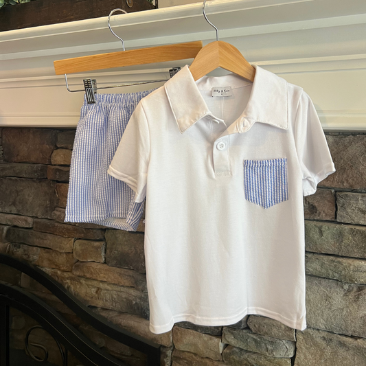 Bayside Breeze Shorts Set