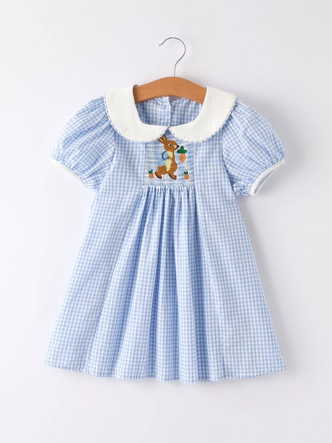 Blue Rabbit Gingham Dress