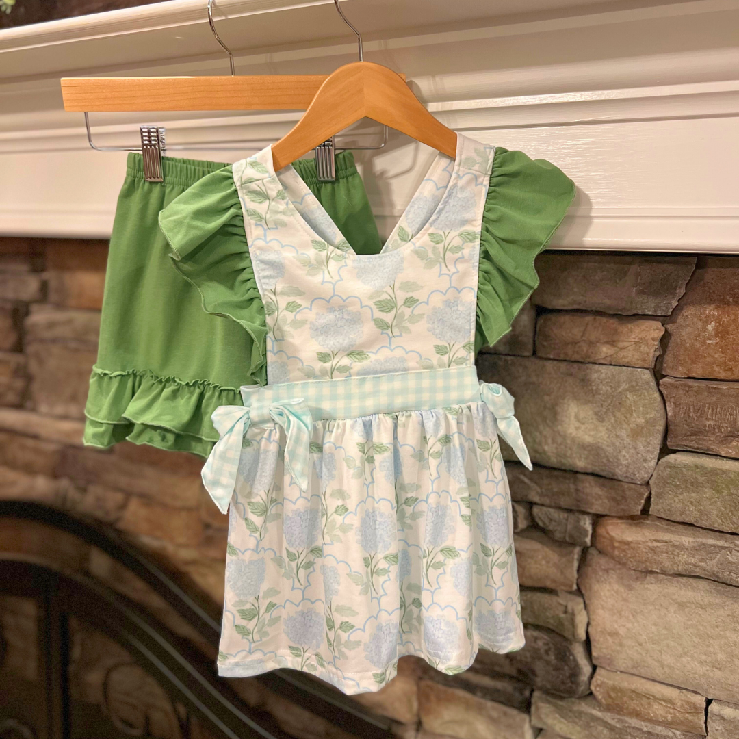 Hydrangea Breeze Shorts Set