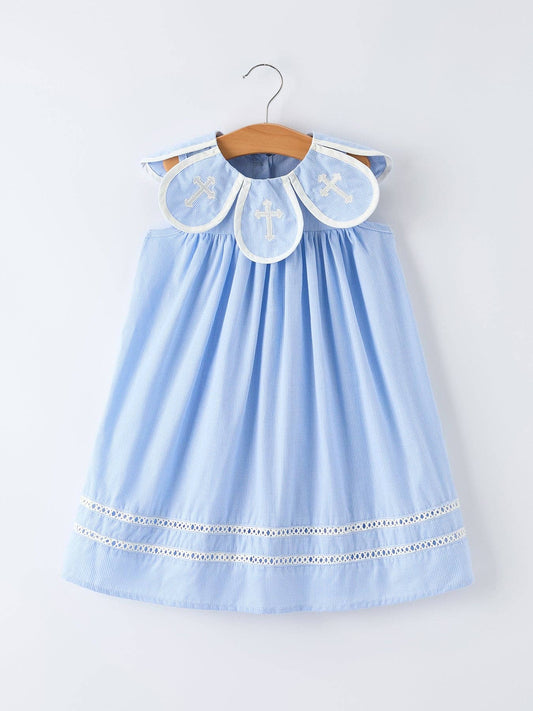 Timeless Blue Cross Dress