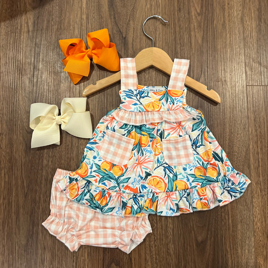 Citrus Bloom Bloomer Set
