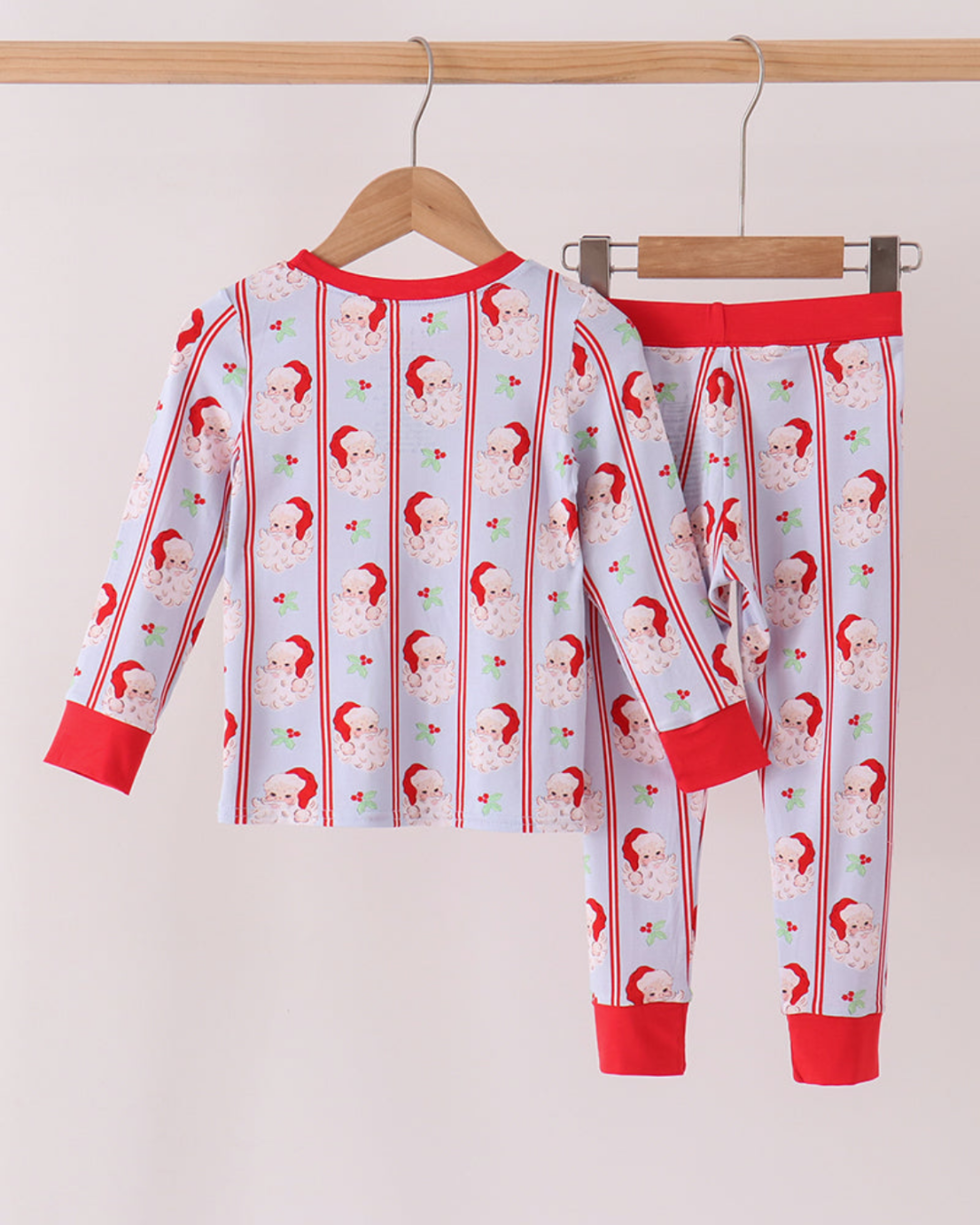 Santa Stripe PJ Set