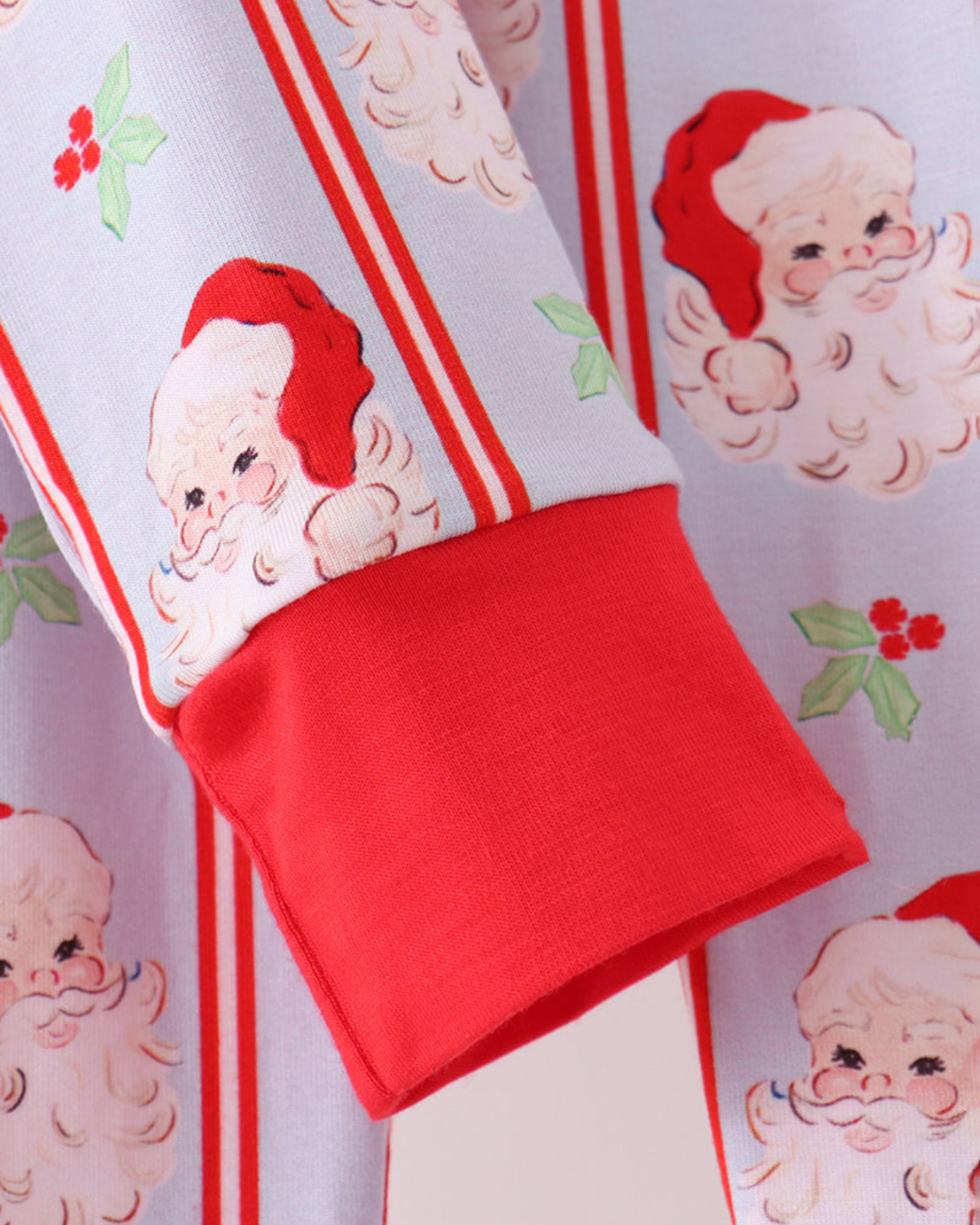 Santa Stripe PJ Set