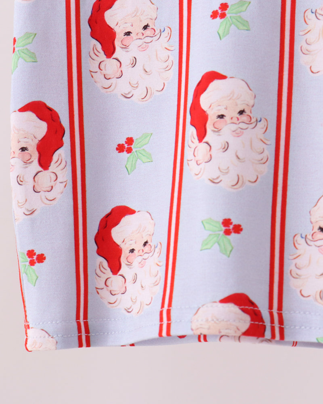 Santa Stripe PJ Set