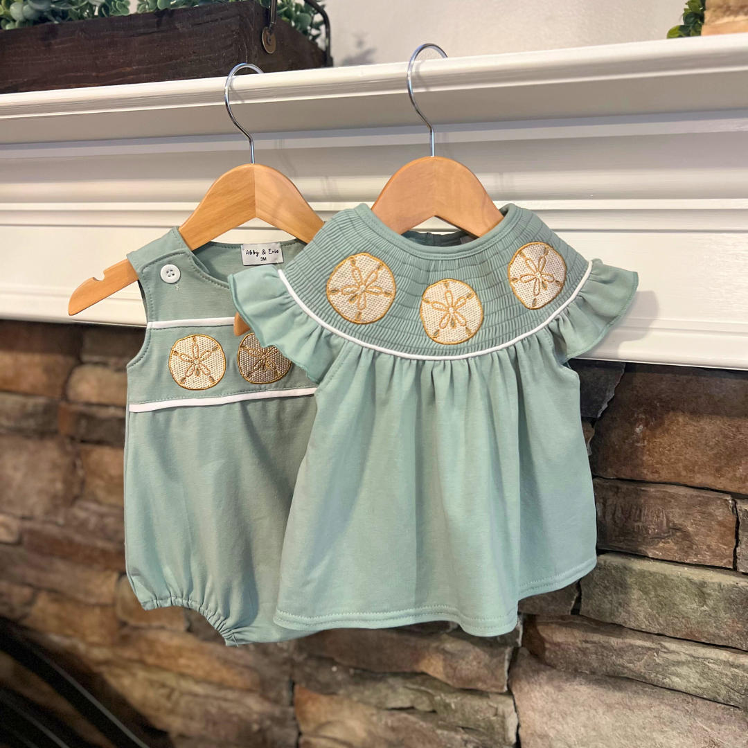 Sand Dollar Sister Bloomer Set
