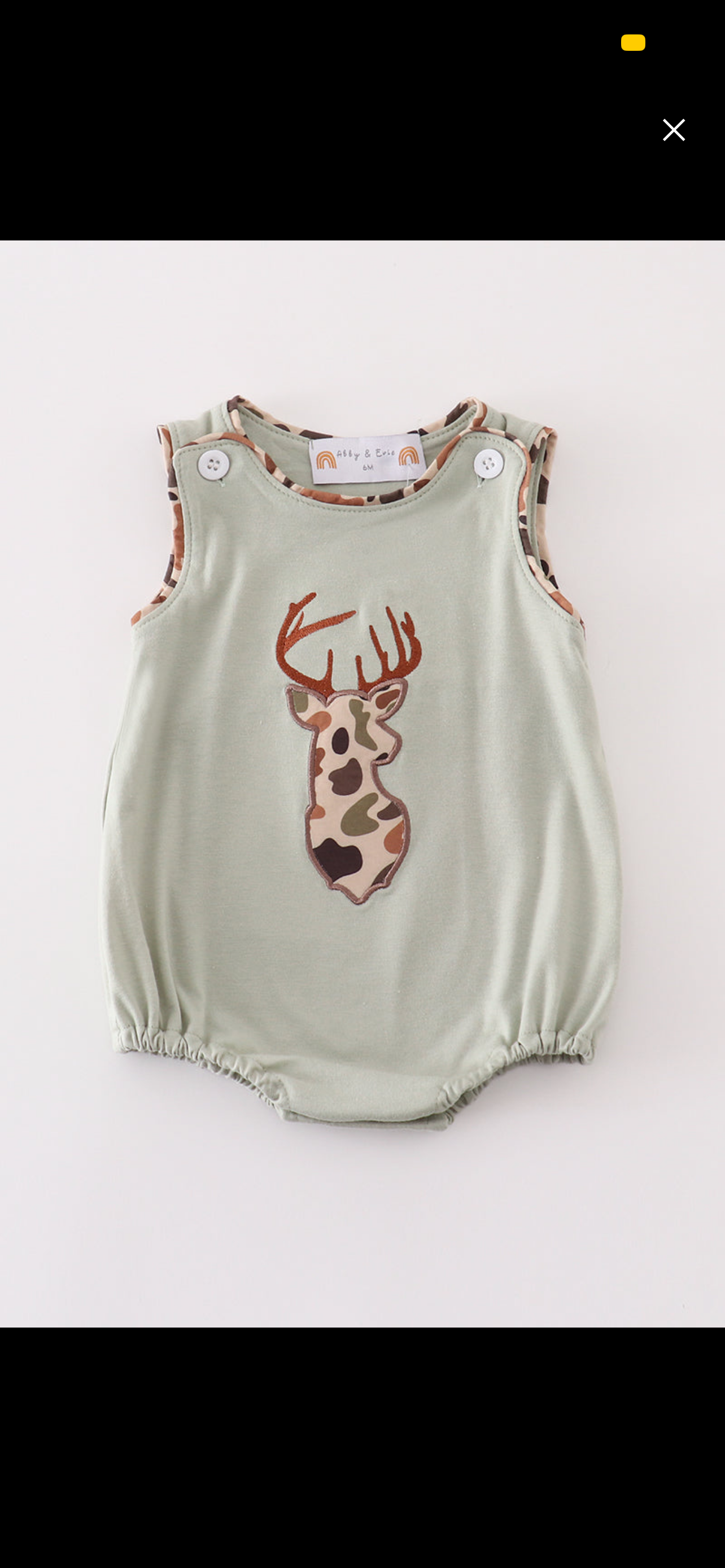 Buck Bud Romper