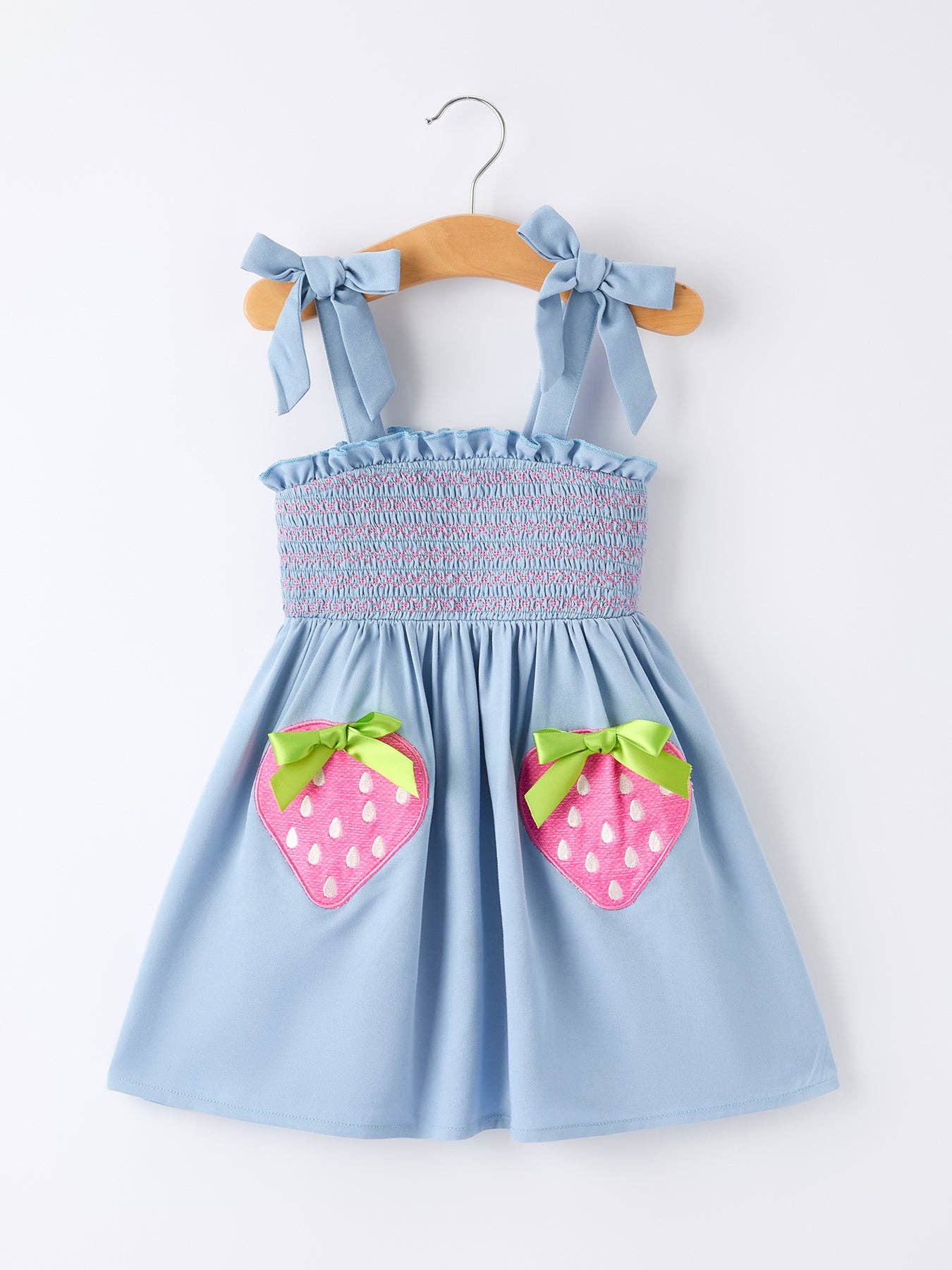 Strawberry Smocked Dress