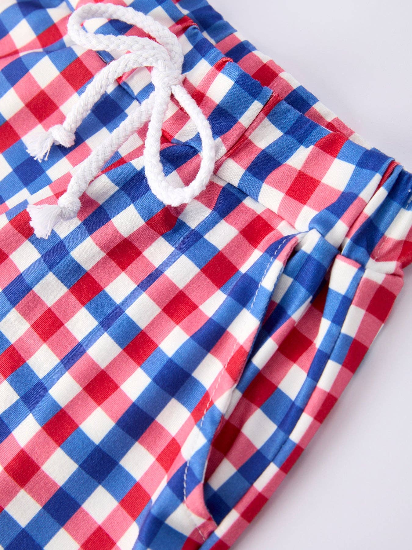 4th of July Plaid Flag Set