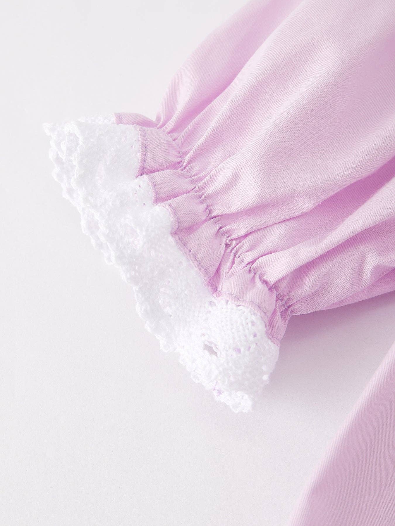 Lilac Lace Bunny Dress