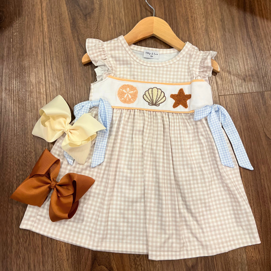 Seaside Stroll French Knot Dress