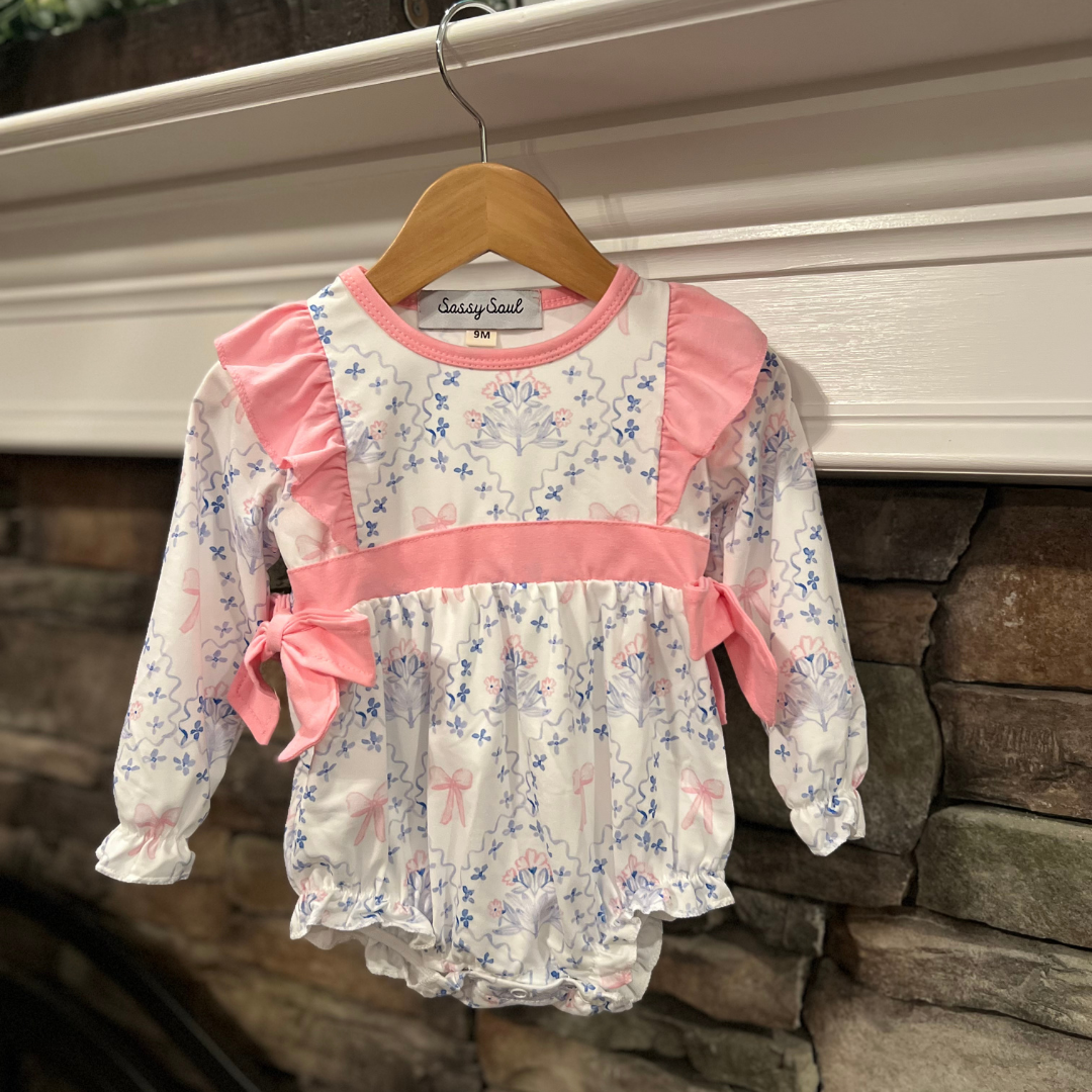 Watercolor Bow Bubble