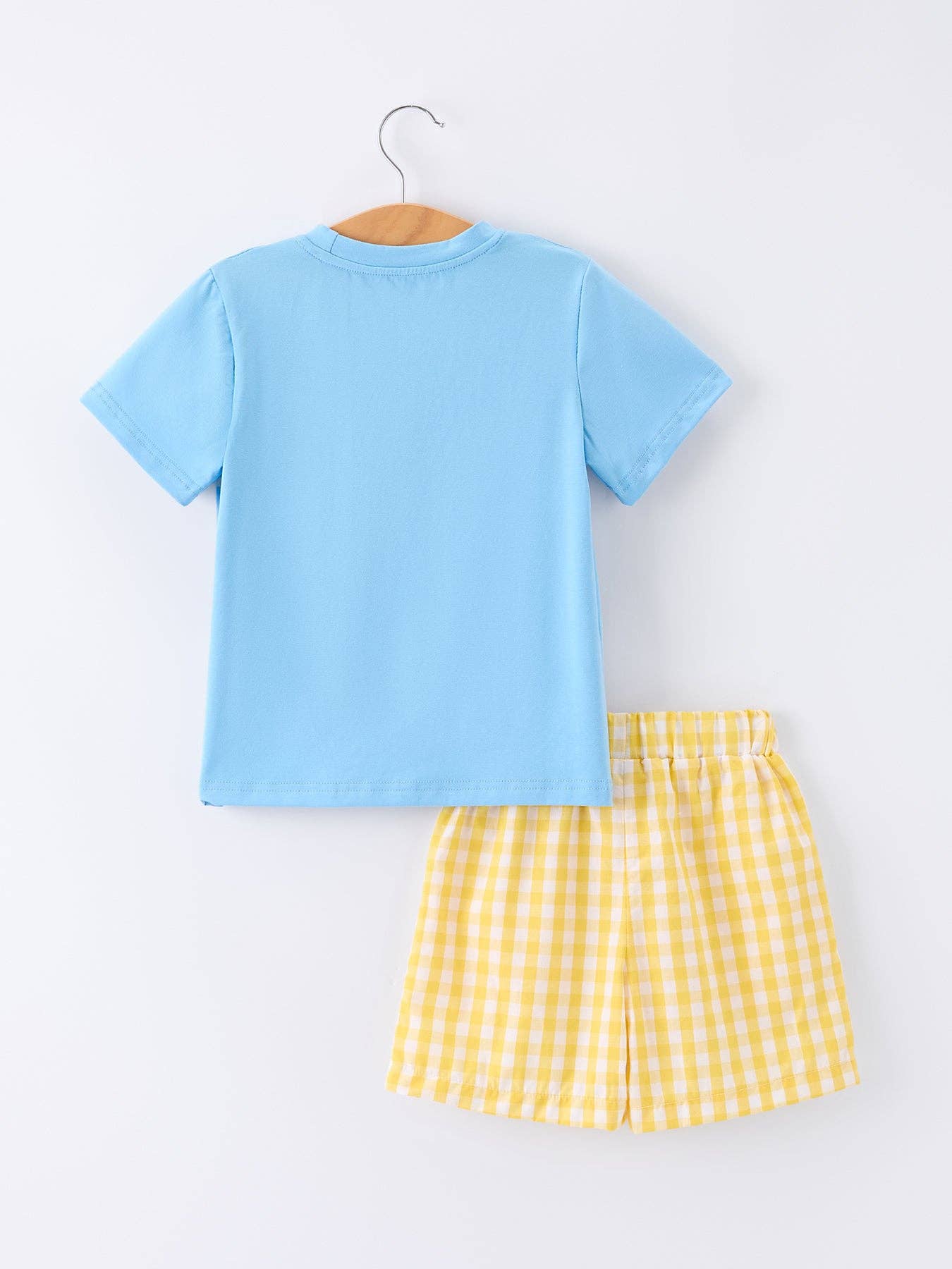 School Bus Shorts Set