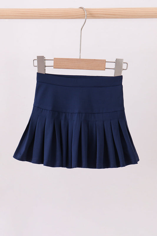 Perfect Pleats Skort - Navy Blue