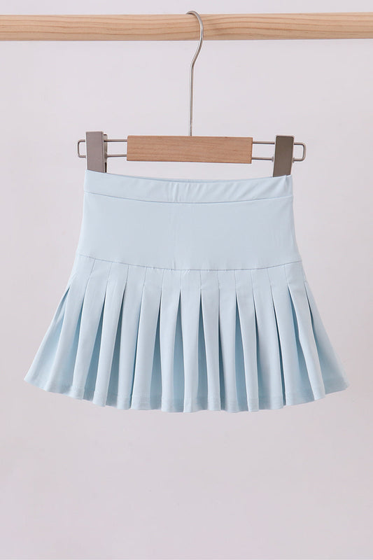 Perfect Pleats Skort - Sky Blue
