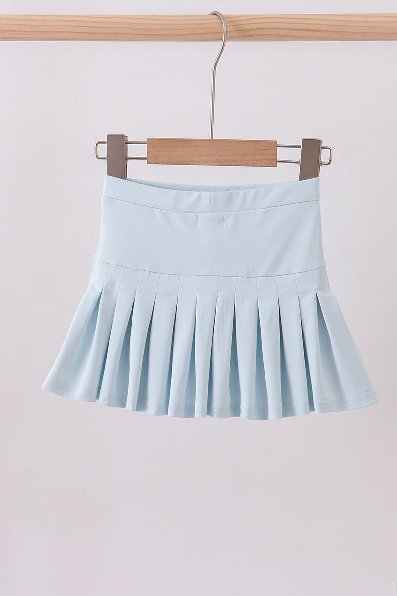 Perfect Pleats Skort - Sky Blue