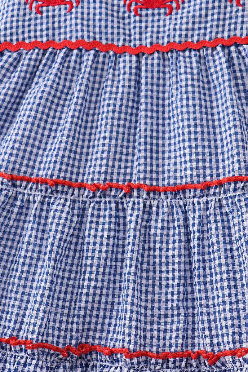 Crab Gingham Dress