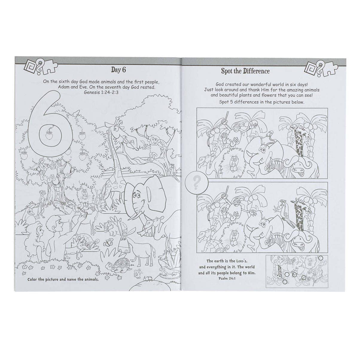 Bible Story Activity Book