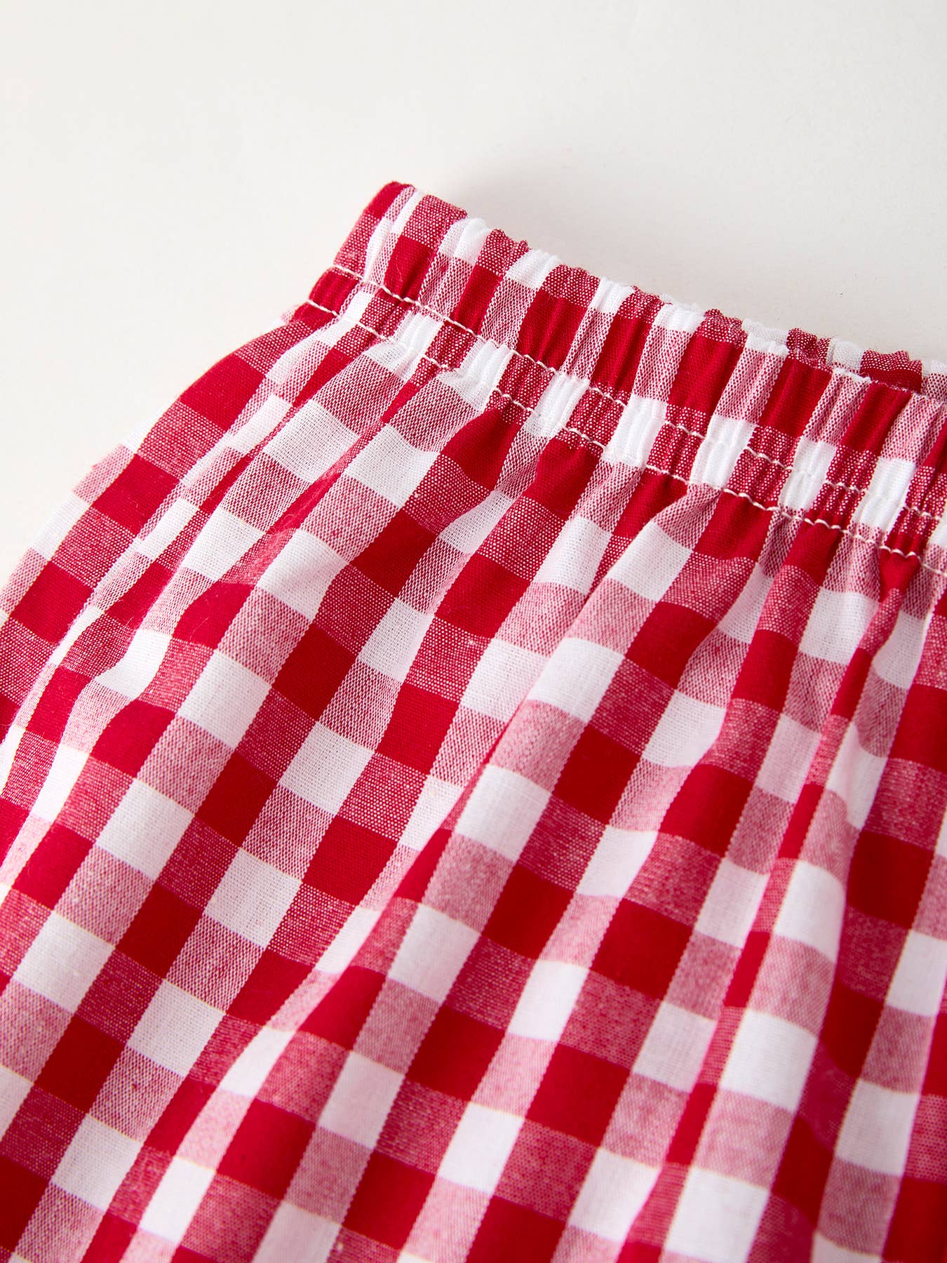 Gingham Tree Pants Set