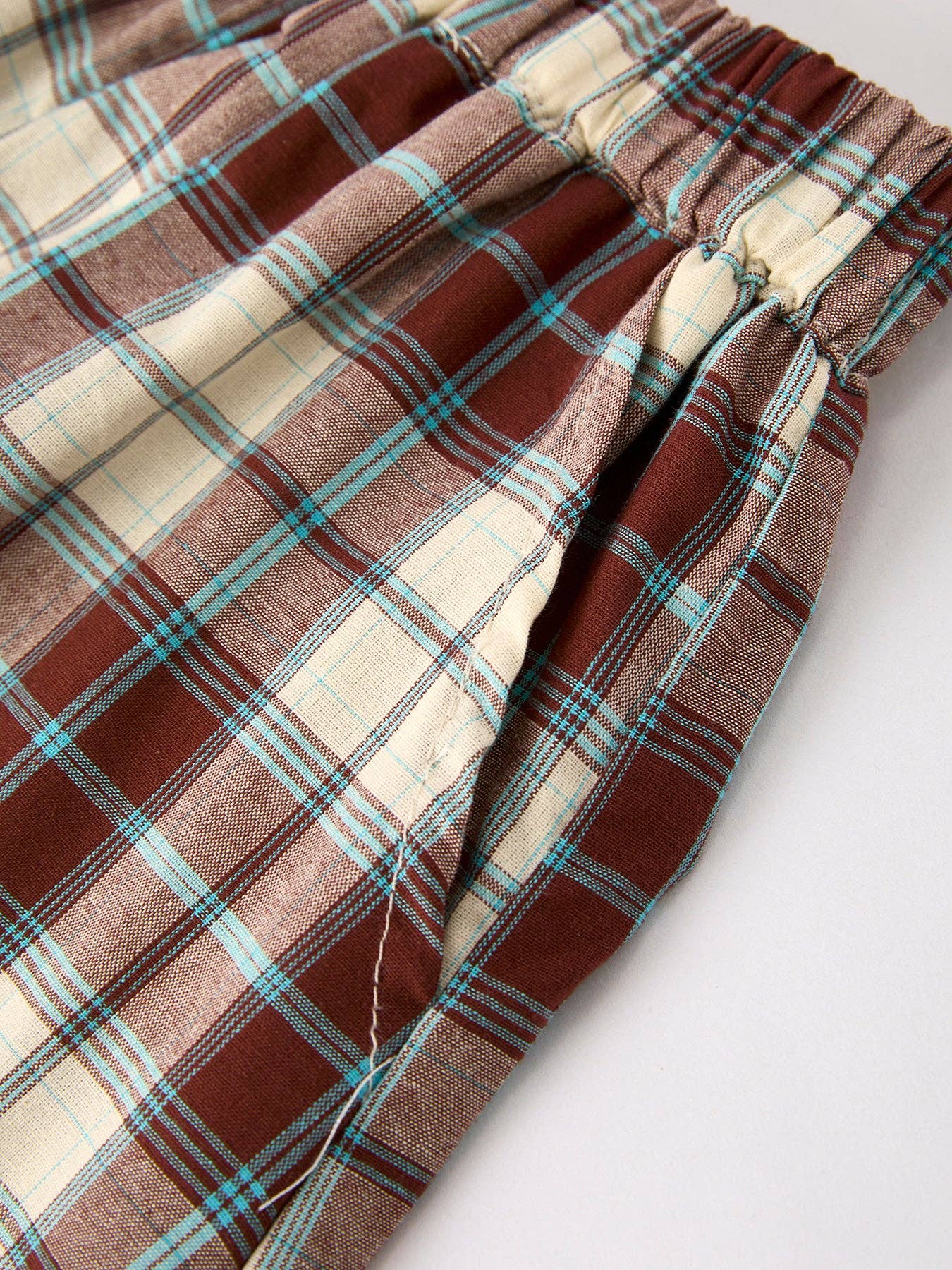 Girls Café Cutie Plaid Set