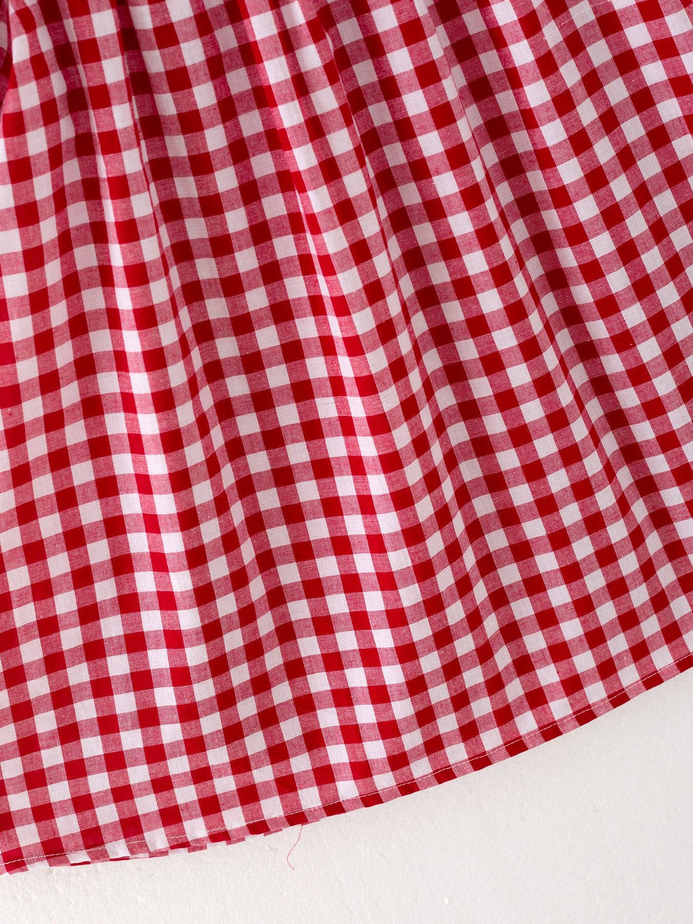 Gingham Christmas Dress