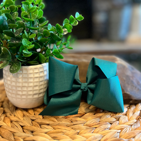 Classic Bow 4.5" - Hunter Green