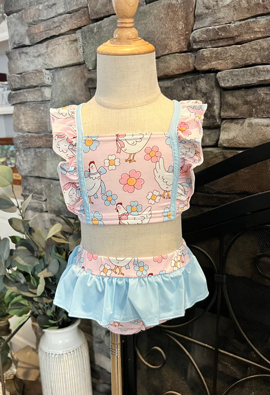 Chick Charm Swim Set