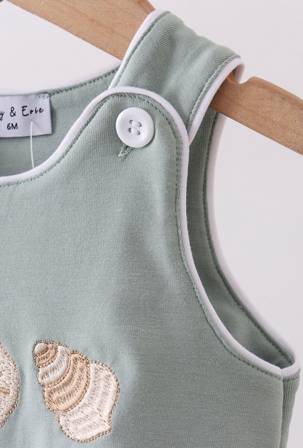 Sage Sand Dollar Romper