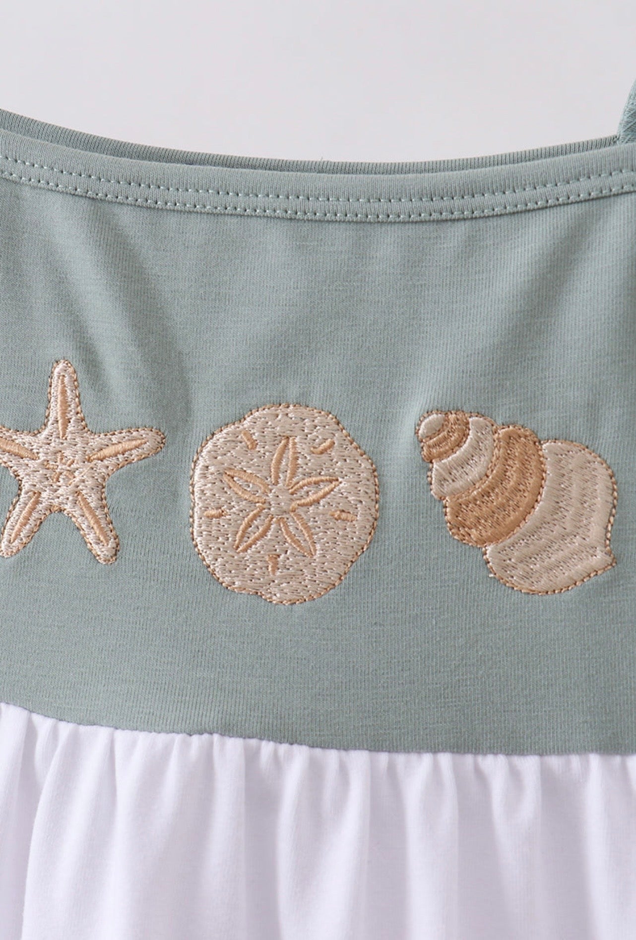 Sage Sand Dollar Dress
