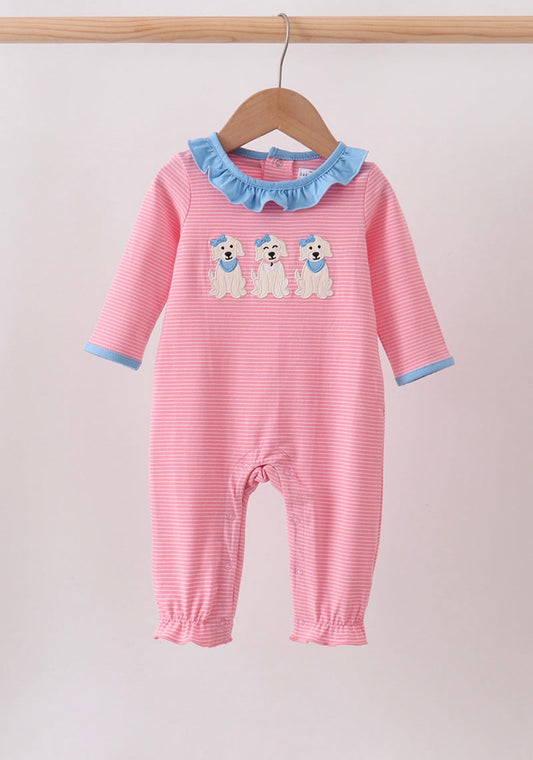 Puppy Sister Romper