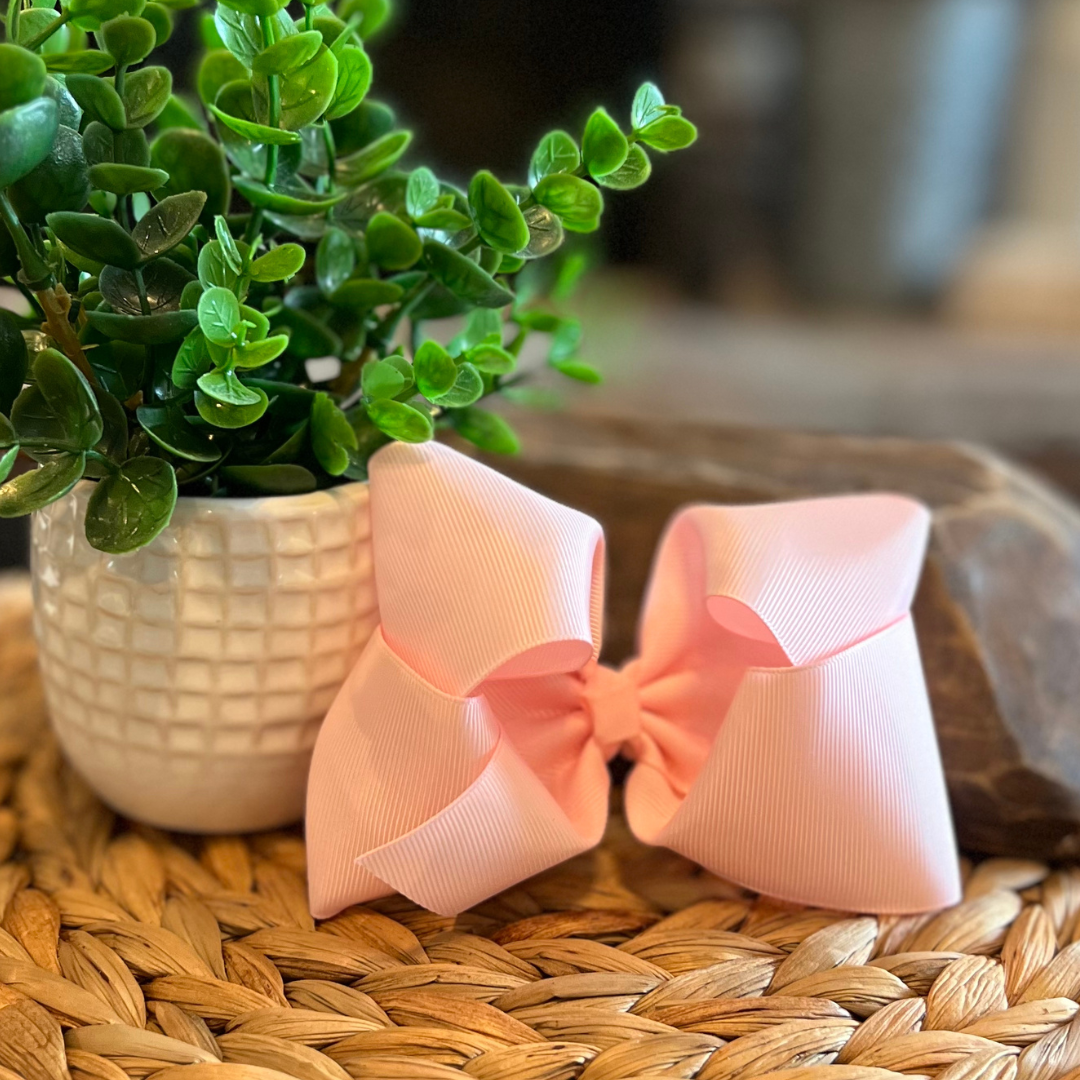 Classic Bow 4.5" - Light Pink