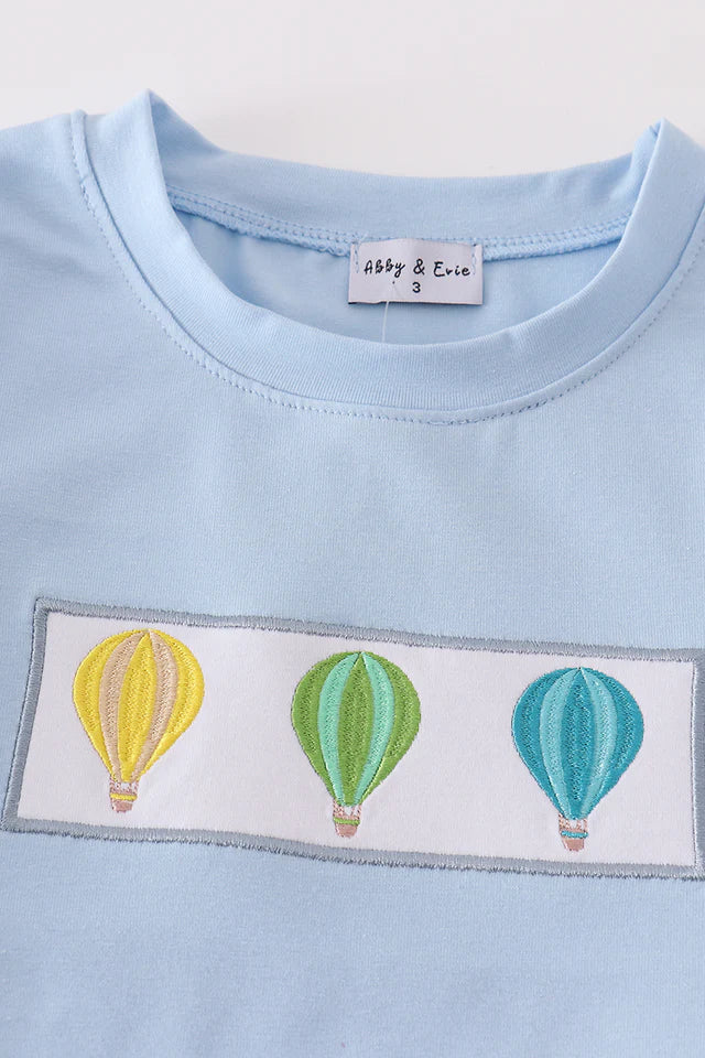 Hot Air Balloon Set – Blue