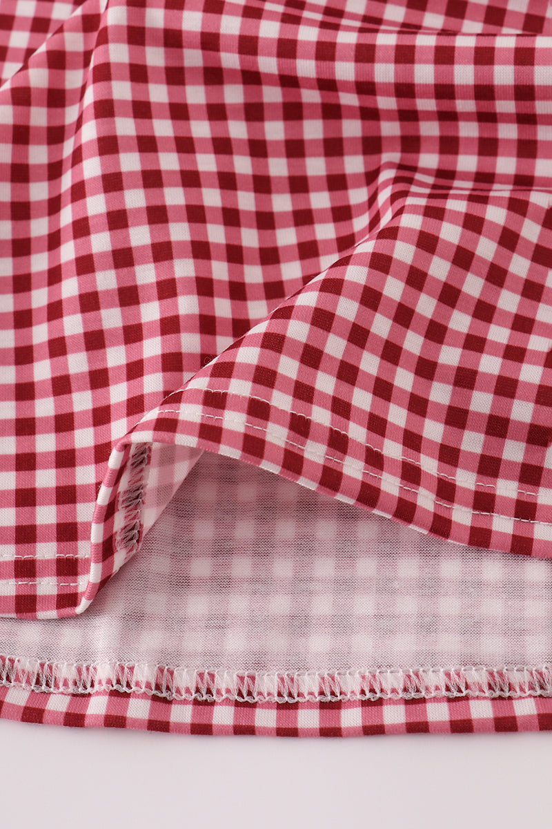 Elephant Check Bloomer Set
